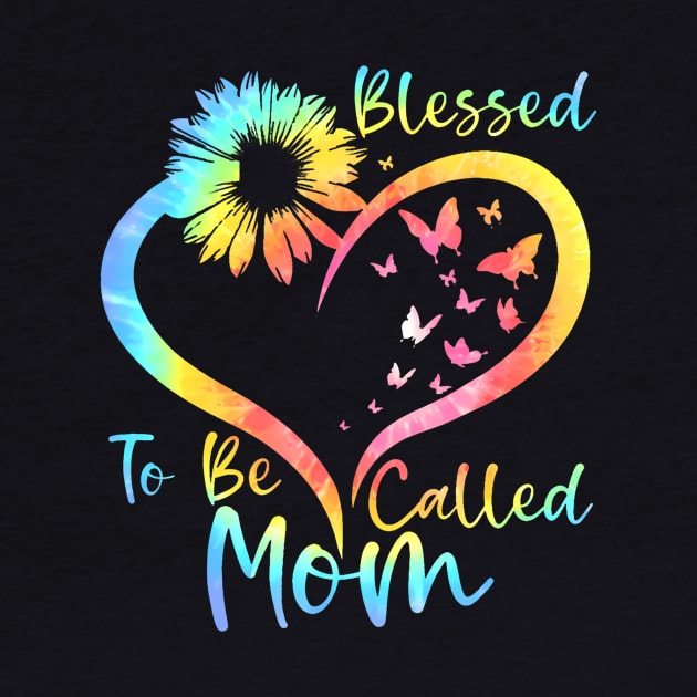 Blessed To Be Called Mom Mothers Day 2024 Sunflower by Joyful Jesters